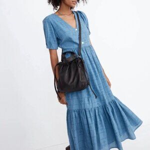 Madewell Piazza black crossbody bag NWT